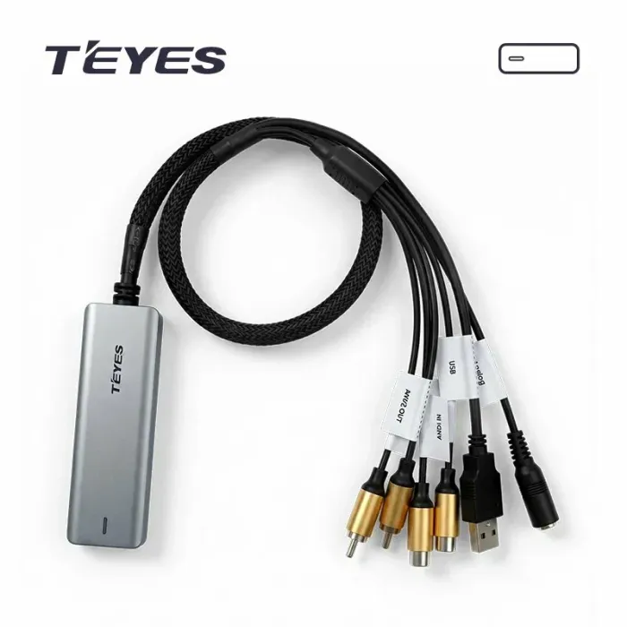 Блок видеозаписи с камер для автомагнитол Teyes CC4 и CC4L - AHD-DVR-BOX (ADAS, Teyes Online, режим охраны)