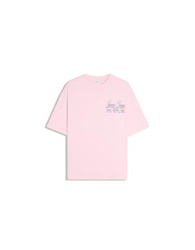 Мужская футболка boxy fit с коротким рукавом и принтом, арт. 3249/734 - BERSHKA