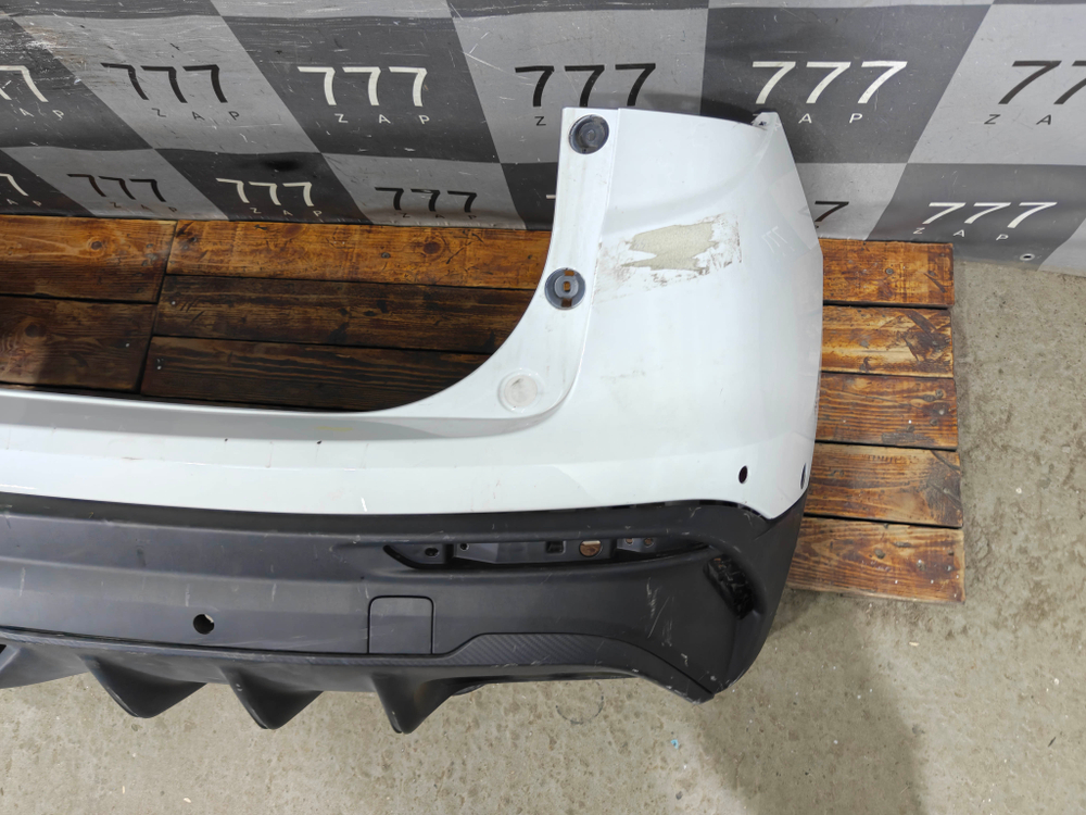 Бампер задний + юбка заднего бампера Geely Coolray 19-24 Б/У Оригинал 6600247097