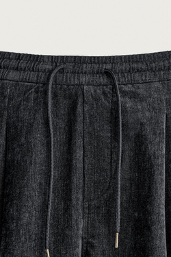ZARA БРЮКИ SOFT С ЭФФЕКТОМ НЕРАВНОМЕРНОЙ СТИРКИ, ИНДИГО