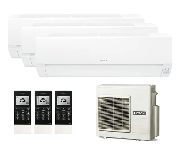 Мульти сплит-система Hitachi 3 x RAK-18REF / RAM-53NE3F