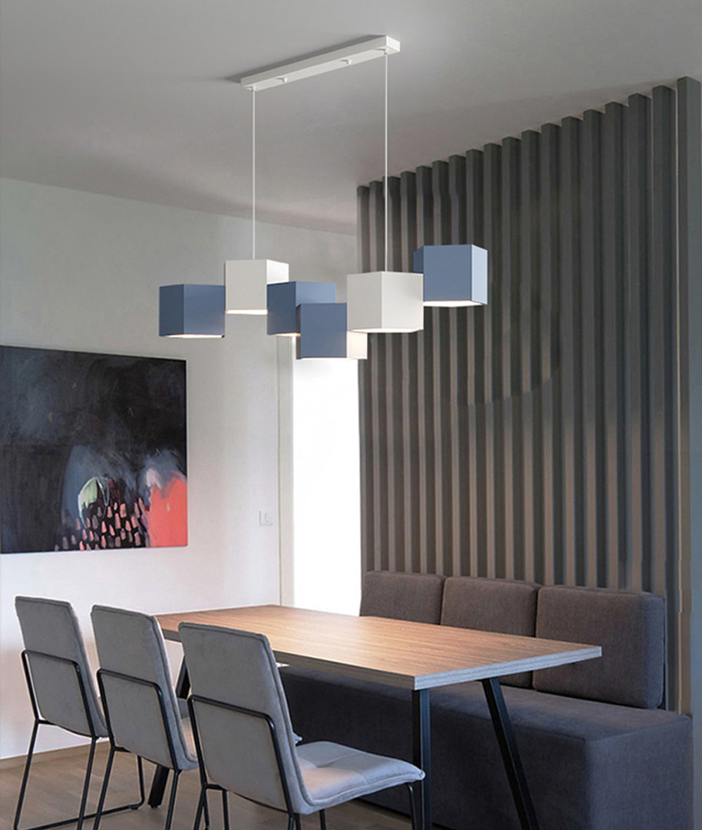 Pendant design lamp   (Blue)Akbour
