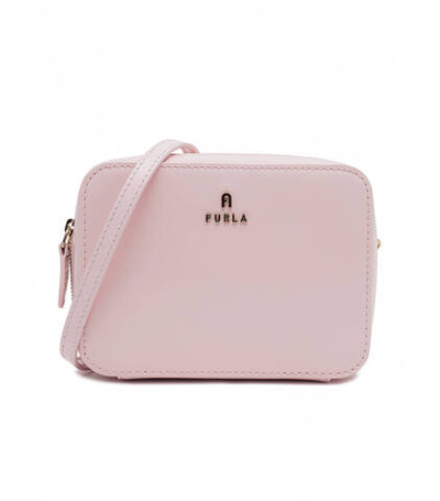 Кожаная сумка через плечо Camelia Furla - пудро-розовый(WE00458 T20000)