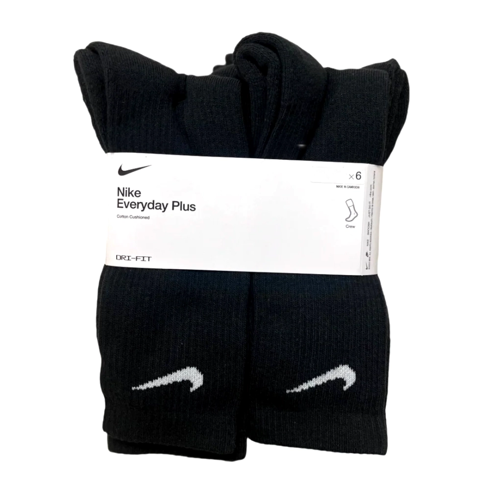 Носки NIKE Y NK EVERYDY CUSH CREW 6PR (34-38)