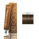 Schwarzkopf Professional Igora Royal High Power Brows - Краска для волос B-3, 60 мл (импорт, Китай)