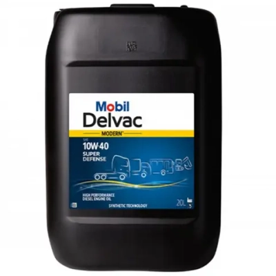 Масло моторное MOBIL Delvac Modern Super Defense 10W-40 синтетическое 20 л 157060