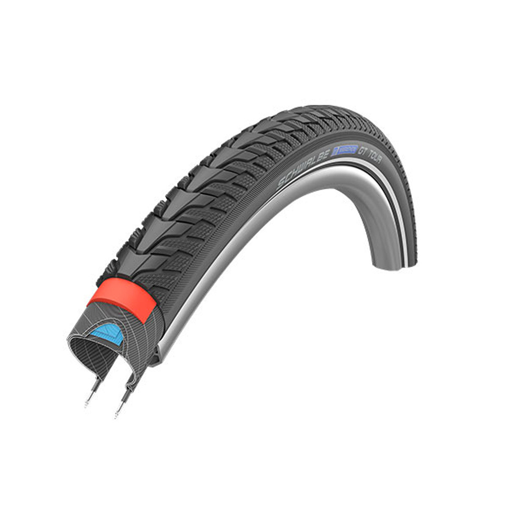 Покрышка 28X1.40 700X35C (37-622) Schwalbe MARATHON GT TOUR DUALGUARD B/B+RT HS485 EC, 67EPI 26B