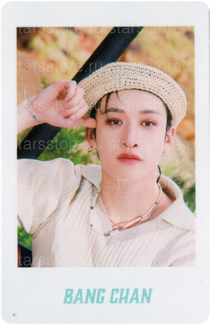 Фотокарта Bang Chan Stray Kids POPUP STORE 2023 (A ver)