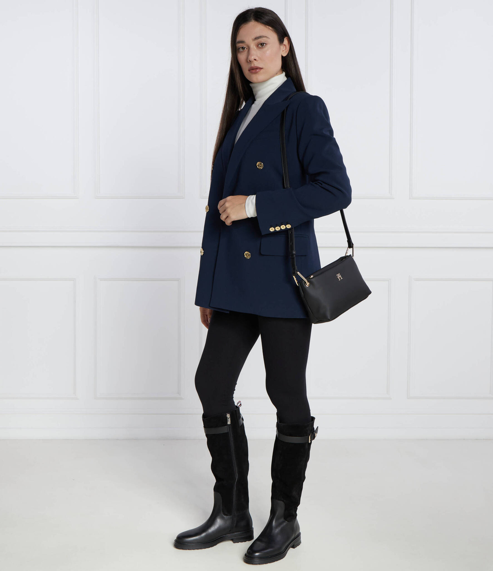 Сумка через плечо TH SOFT CROSSOVER Tommy Hilfiger - черный(AW0AW15528)