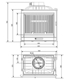 Каминная топка EVEREST U10 (25210)