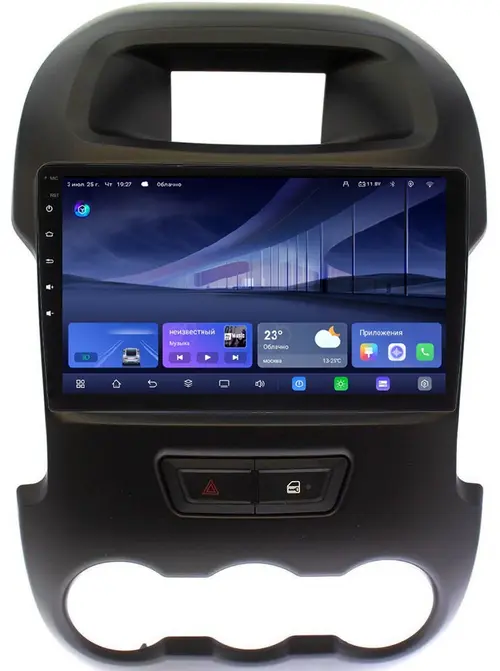 Магнитола для Ford Ranger 2011-2015 - Kuberg QLed, Android 14, TS105, Быстрейшая, CarPlay, SIM-слот