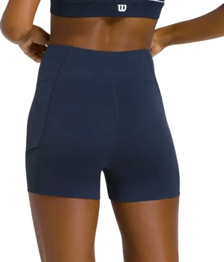 Женские теннисные шорты Wilson Baseline Ball - classic navy