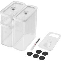 Zwilling Набор пластиковых серых контейнеров Fresh&Save Cube M EAN 4009839665851