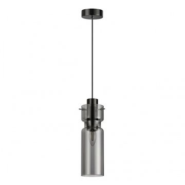 Подвесной светильник 1*Е27 5057/1 чёрный/дымчатый Scrow Odeon Light