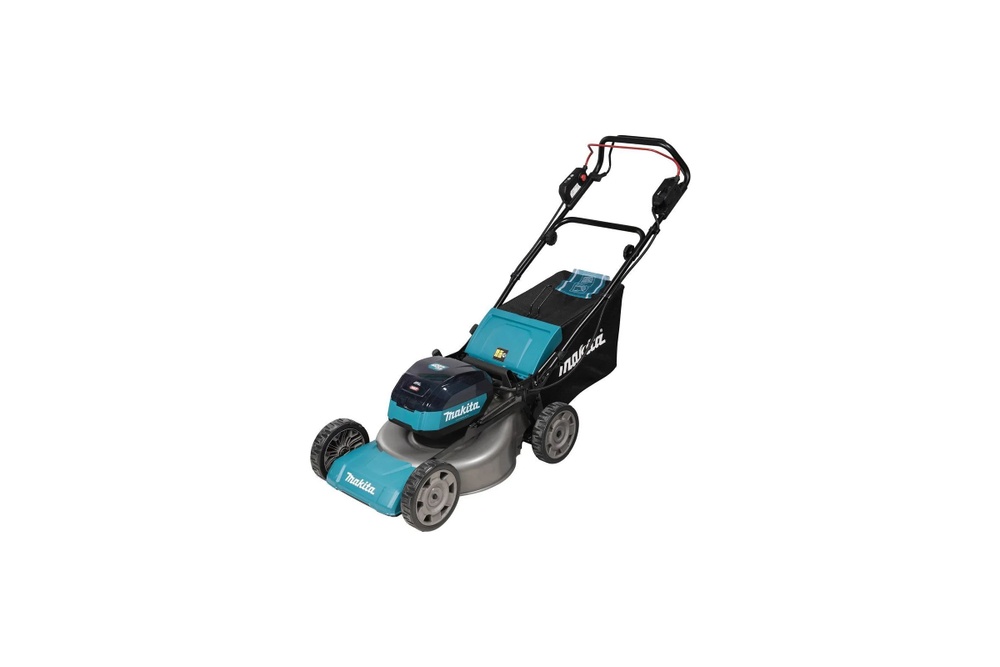 Аккумуляторная газонокосилка Makita XGT 40vMAX, 1900Вт, 48см, 62л, 1,5-5км/ч, 4в1, (2xBL4050F; DC40RC) LM001GT201