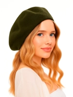 Берет классический из шерсти