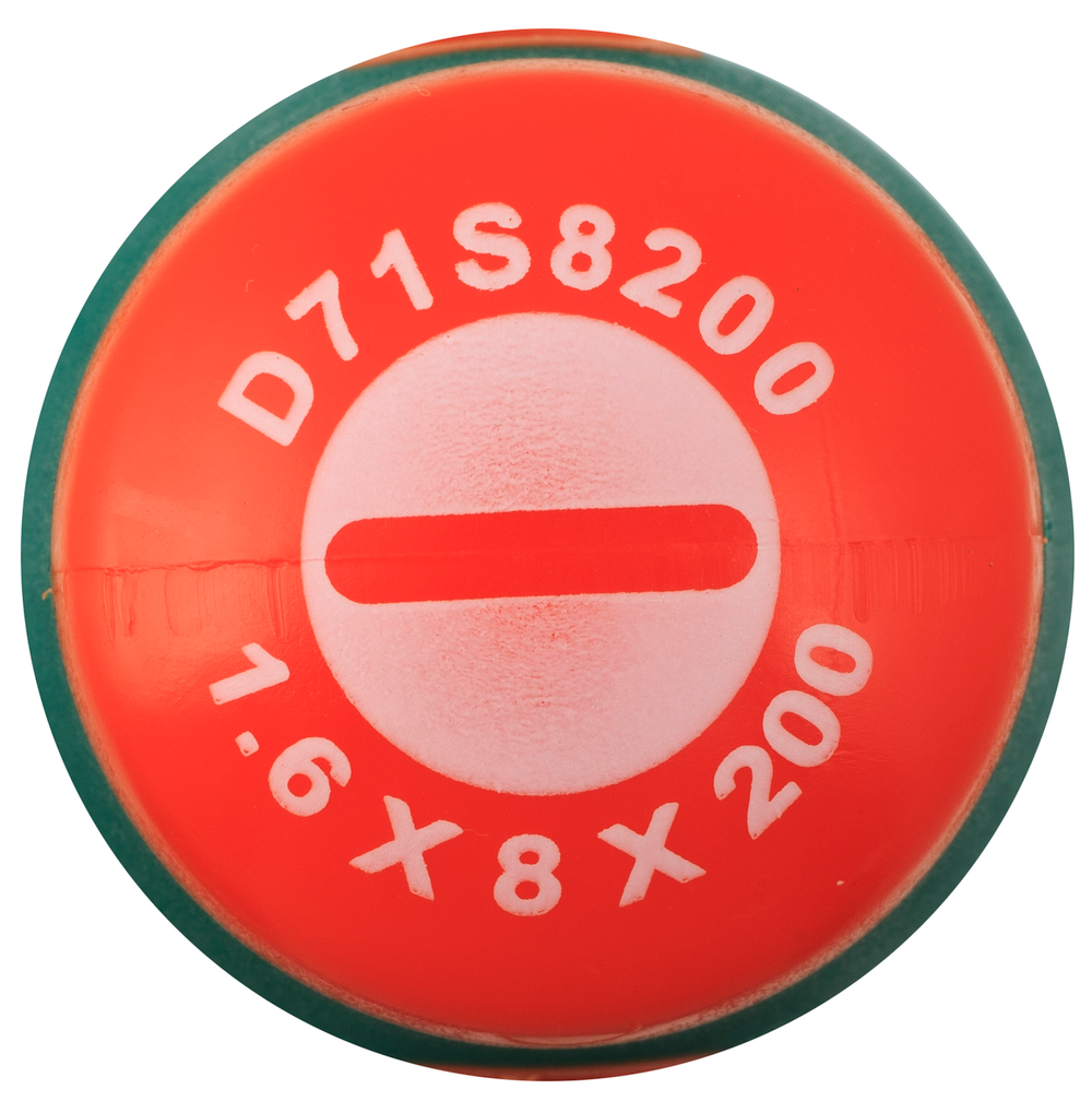 D71S8200 Отвертка стержневая шлицевая ANTI-SLIP GRIP, SL8.0х200 мм