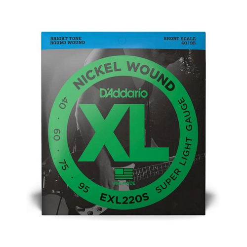D'ADDARIO EXL220S - струны для бас-гитары, 40-95
