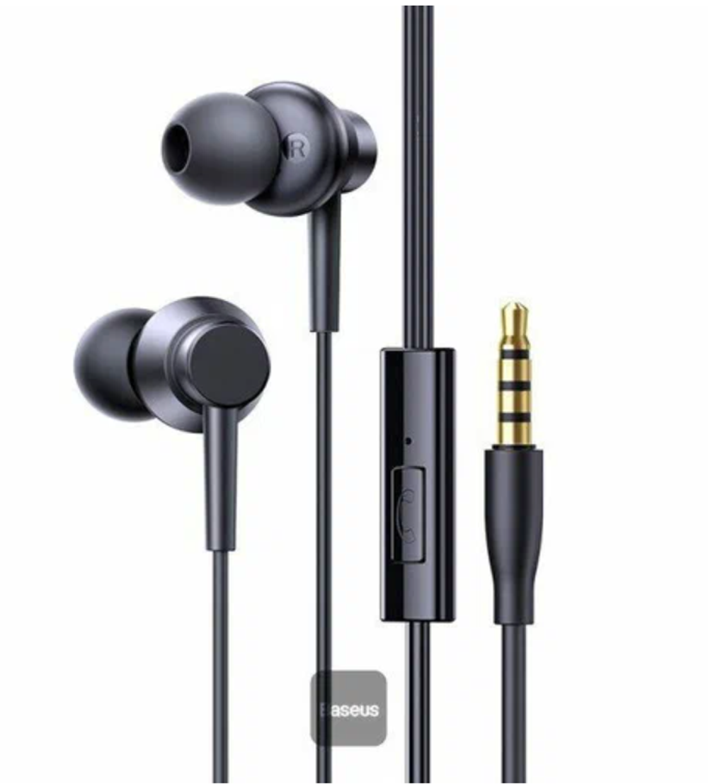 Проводные наушники Baseus Encok HZ11 3.5mm-Black