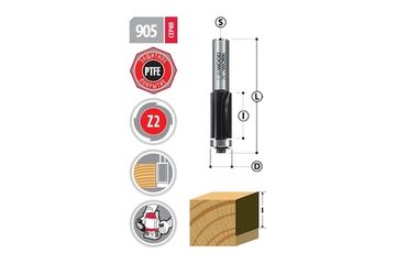Фреза обгонная D=6.35mm I=25mm S=6mm Woodwork 905.6326.06