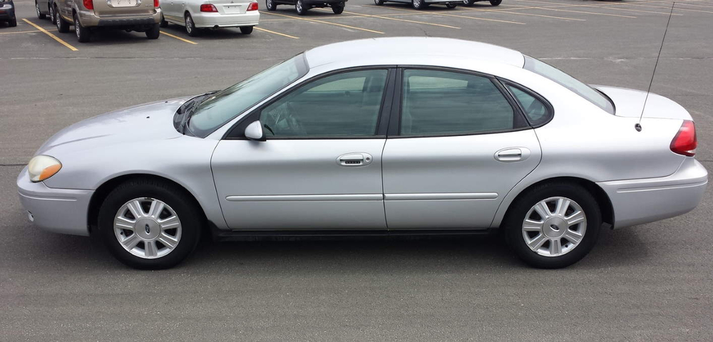 Порог Ford Taurus 4 2000-2007 (1мм)