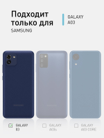 Чехол ROSCO для Samsung Galaxy A03 оптом (арт. SS-A03-COLOURFUL-BLACK)