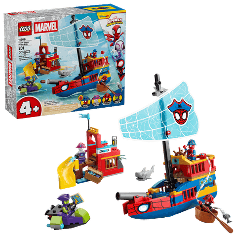 Конструктор LEGO Marvel 11208 Team Spidey Pirate Ship