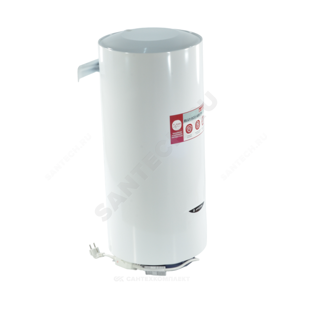 Водонагреватель электрический накопительный 65 л 1.5/2/2,5 кВт BLU1 ECO ABS PW 65 V SLIM Ariston 3700556