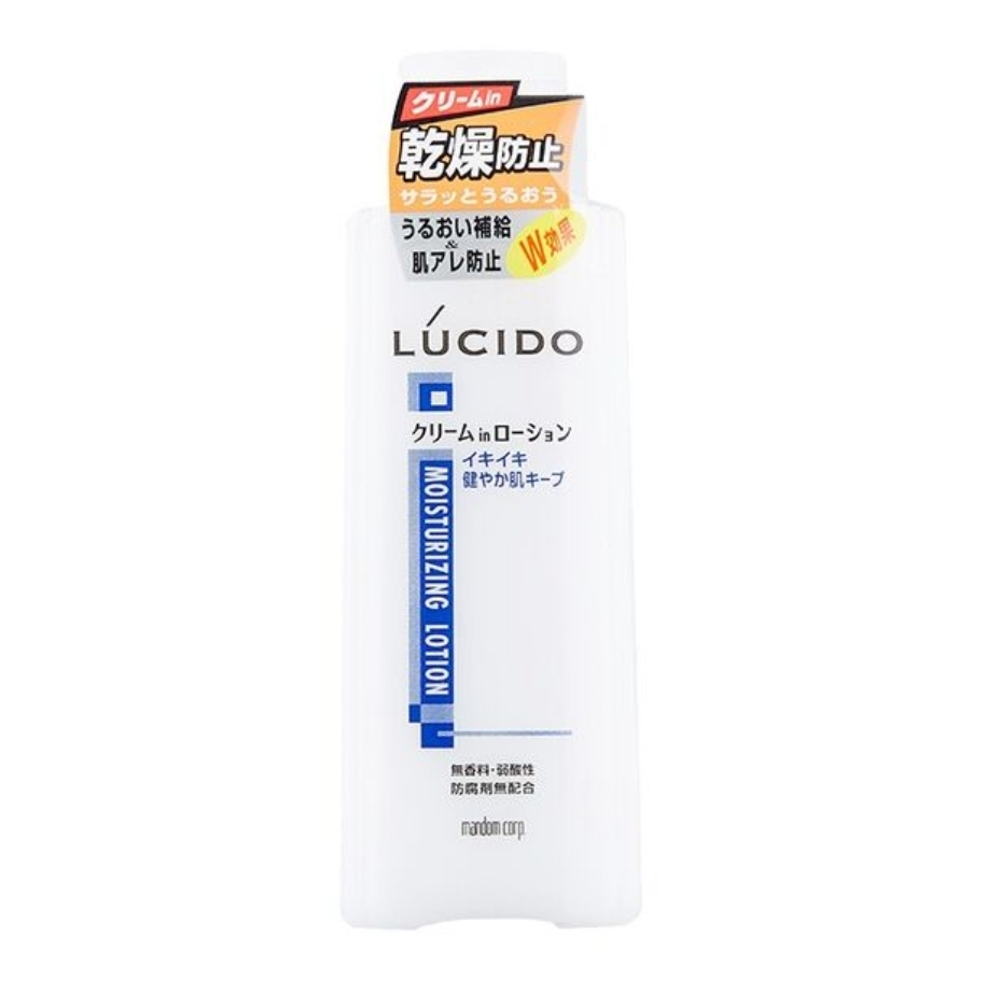 Мужской увлажняющий и освежающий лосьон "Lucido Drying Lotion" с антибактериальным эффектом без запаха, красителей и консервантов 140 мл