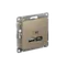 Розетка с USB A+C Systeme Electric AtlasDesign Шампань ATN000539