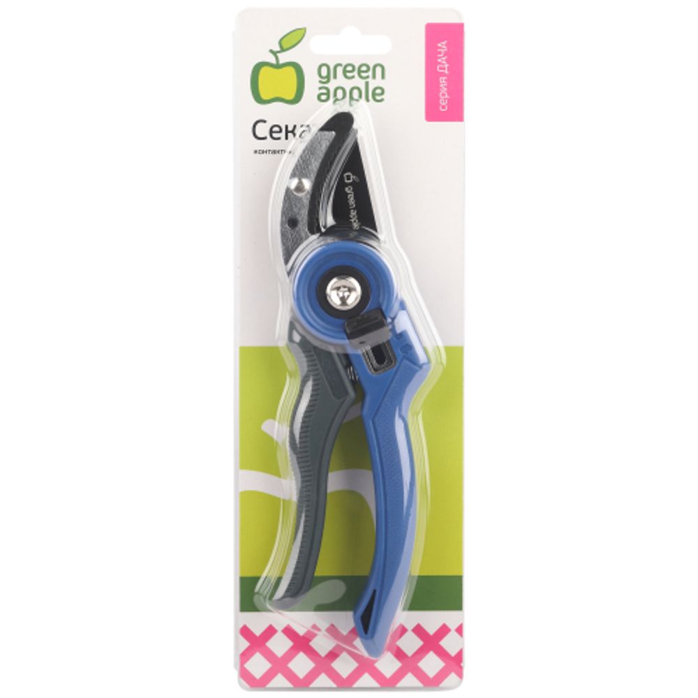 Секатор GREEN APPLE GTAS-072 контактный, пластик | GREEN APPLE