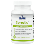 Arthur Andrew Medical, Serretia®, чистая серрапептаза, 90 капсул (125 000 SPU в 1 капсуле)