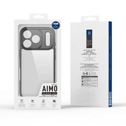 Чехол прозрачный с черными рамками для iPhone 18 Pro Max и 17 Pro Max, серия Aimo Series Case от Dux Ducis