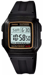 Мужские  наручные часы Casio Collection F-201WA-9A