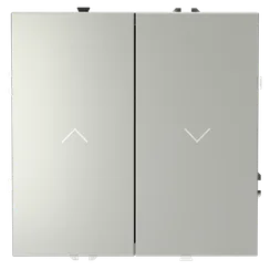 Выключатель для жалюзи Voltum S70 Сталь VLS020705
