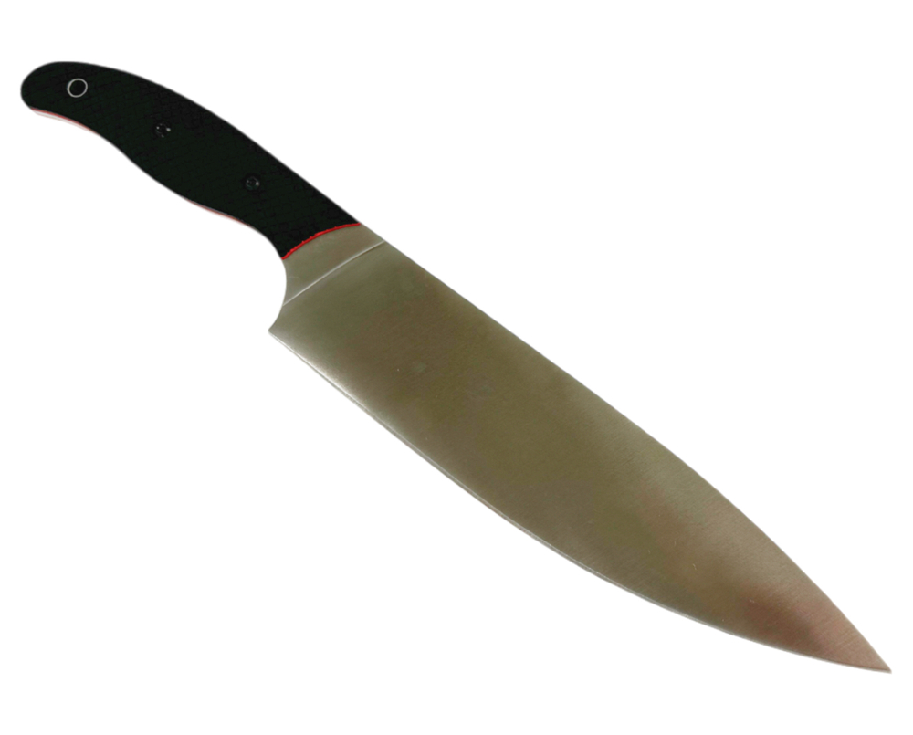 Набор кухонных ц.м. ножей, кованая 95х18, рукоять G10 в подарочной шкатулке
