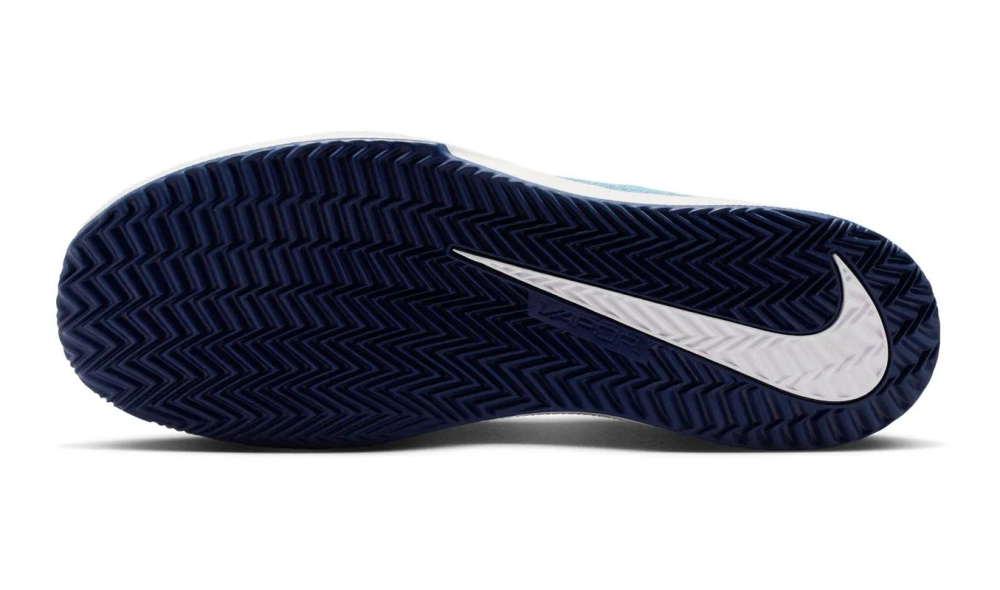 Мужские кроссовки теннисные Nike Vapor Lite 3 Clay - smokey blue/white light/bone