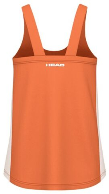 Футболка для девочки теннисная Head Girls Spirit Tank - Оранжевый