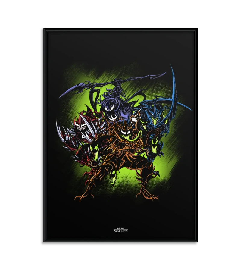 Постер «TMNT Venomized»