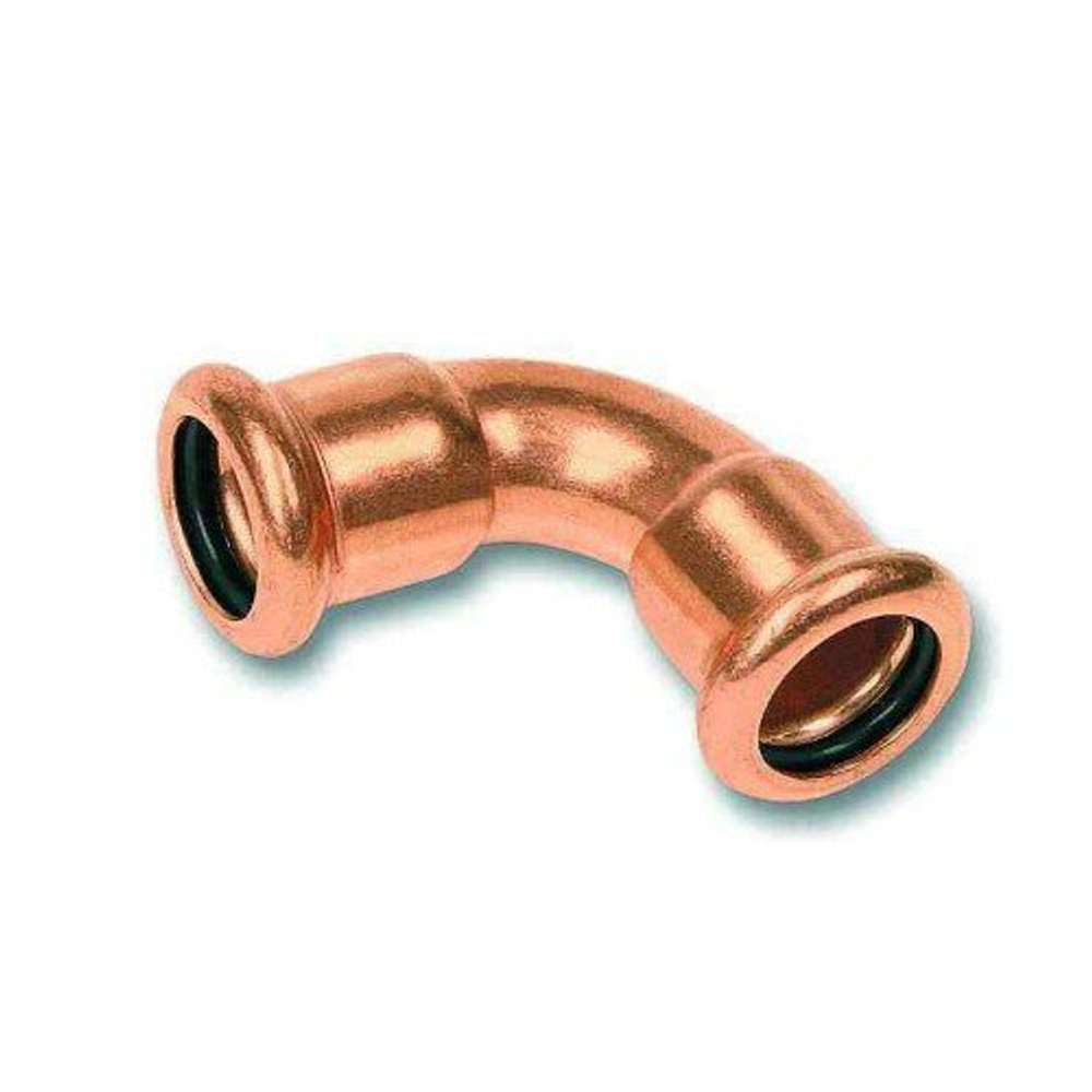 Угол поворотный для труб Ø 18 мм, Медь, Retrika, RMFC-18M / Ø 18 мм
