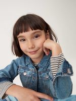 Куртка джинсовая для девочки Next 705-445, Синий