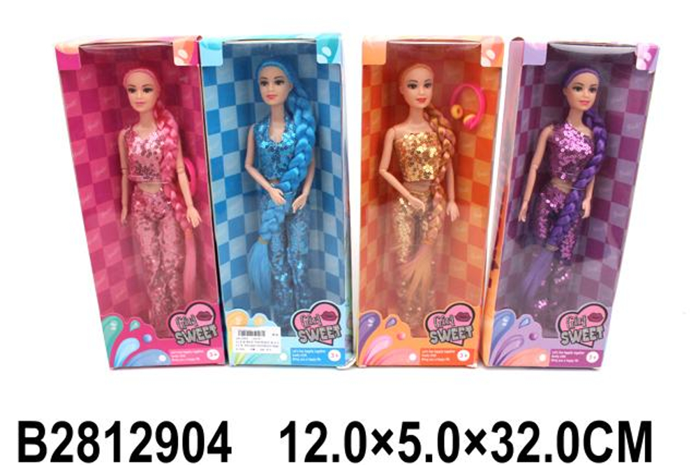 Кукла тип Модель на шарнирах 32см, коробка 611P