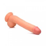 Реалистичный фаллоимитатор Master Cock Long Logan (27,4×4,6 см), бежевый