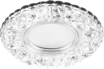 Спот Feron  15 LED 4000К, MR16, 15 Вт, G5.3, белый, хром 28848
