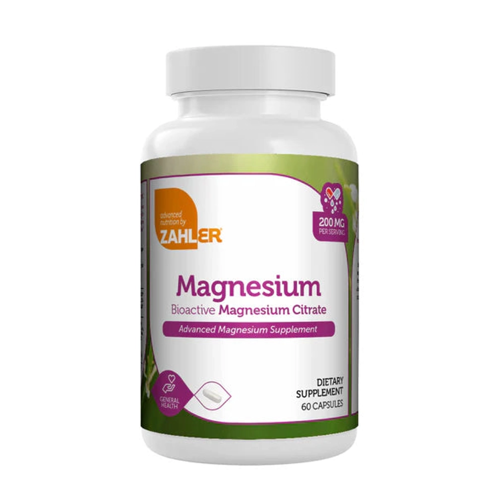 Magnesium 200mg 60 капсул Zahler