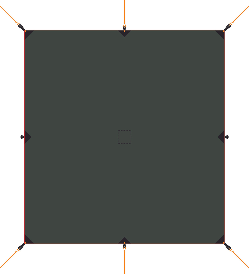 ТЕНТ TATONKA TARP 3M X 3,2M