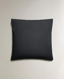 ZARA HOME (300 НИТЕЙ) НАВОЛОЧКА ИЗ ХЛОПКА ПЕРКАЛЬ, ТЕМНО-СИНИЙ