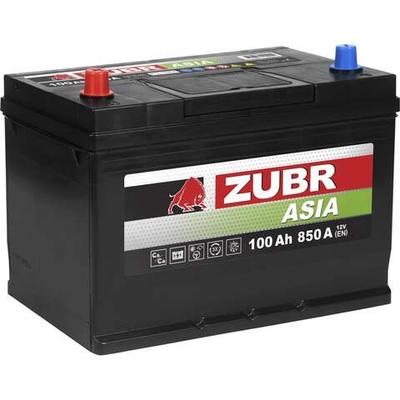 ZUBR Premium Asia 100Ah L+ (нижний борт)