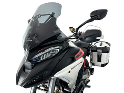 DU017FS WRS TOURING DARK SMOKE WINDSCREEN (MTS V4)