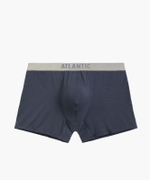 Мужские трусы шорты Atlantic, 1 шт. в уп., пима хлопок, графит, Basic BMH-012